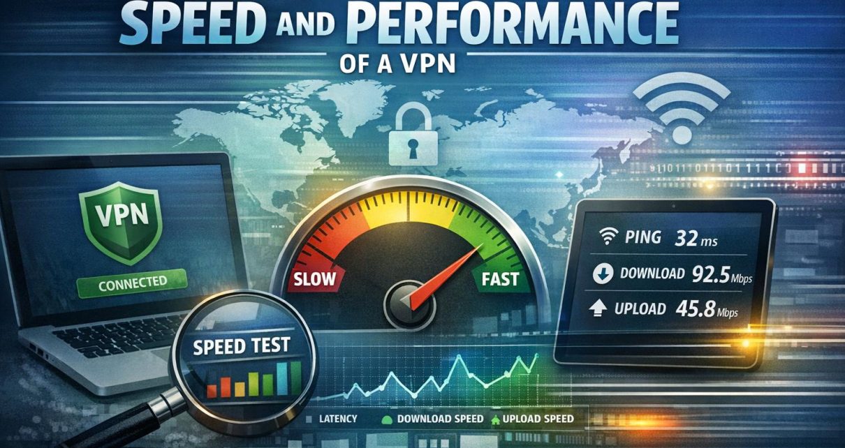How to test the speed and performance of a VPN.