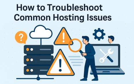How to troubleshoot common hosting issues.