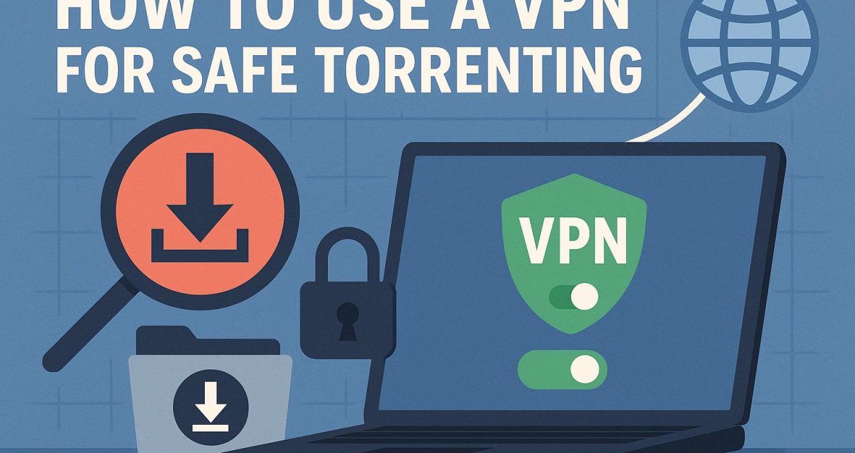 How to use a VPN for safe torrenting.