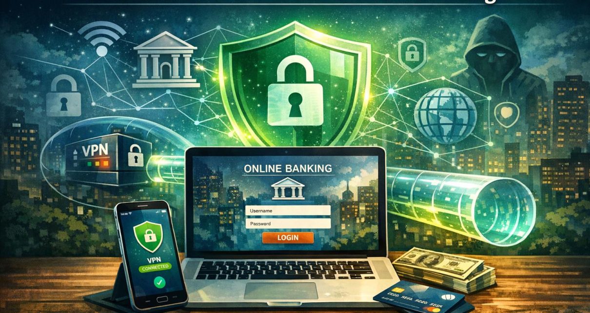 How to use a VPN for secure online banking.