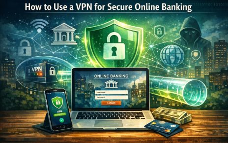 How to use a VPN for secure online banking.