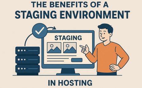 The benefits of a staging environment in hosting.