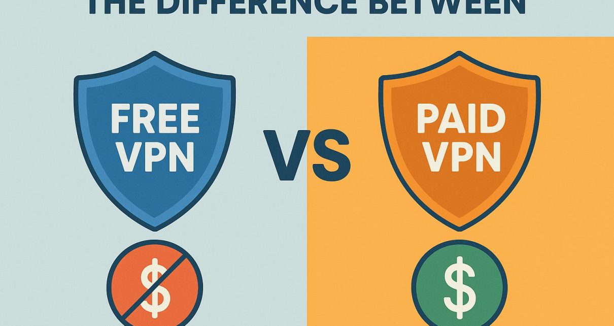 The difference between free and paid VPNs.