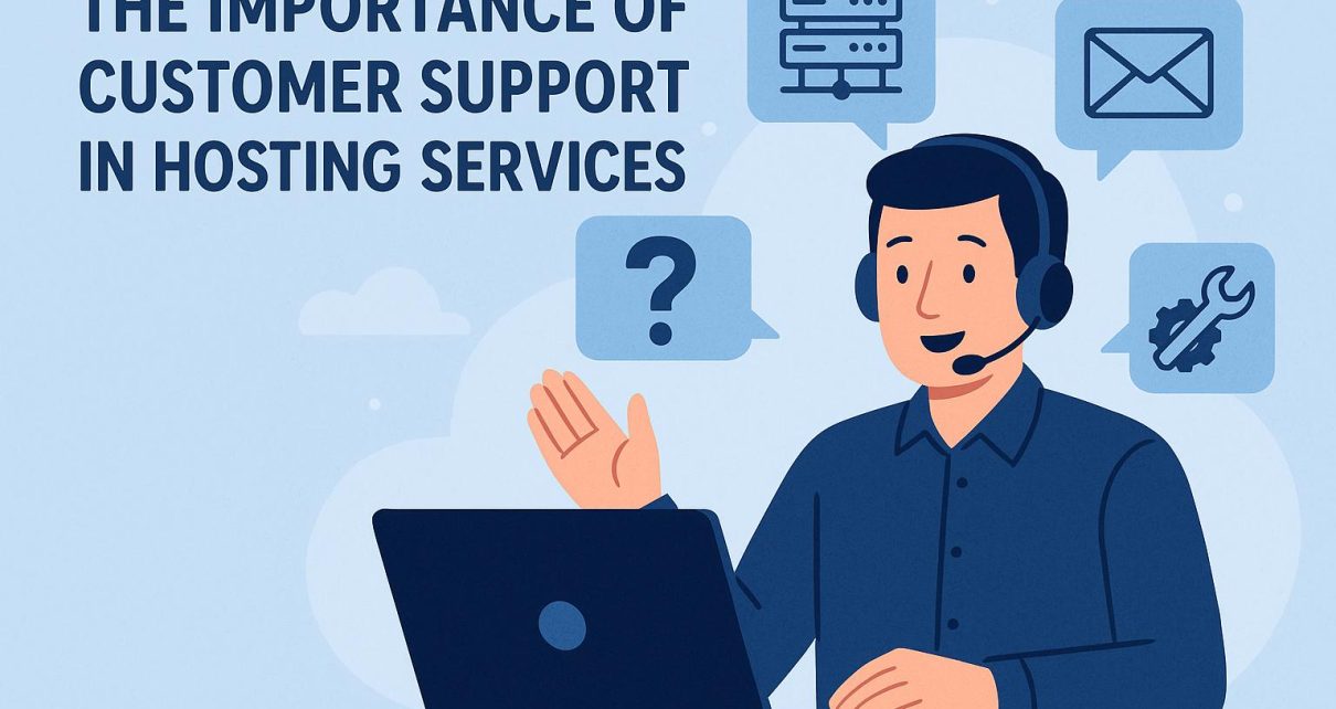 The importance of customer support in hosting services.