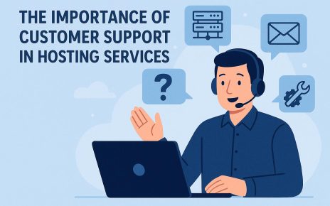The importance of customer support in hosting services.