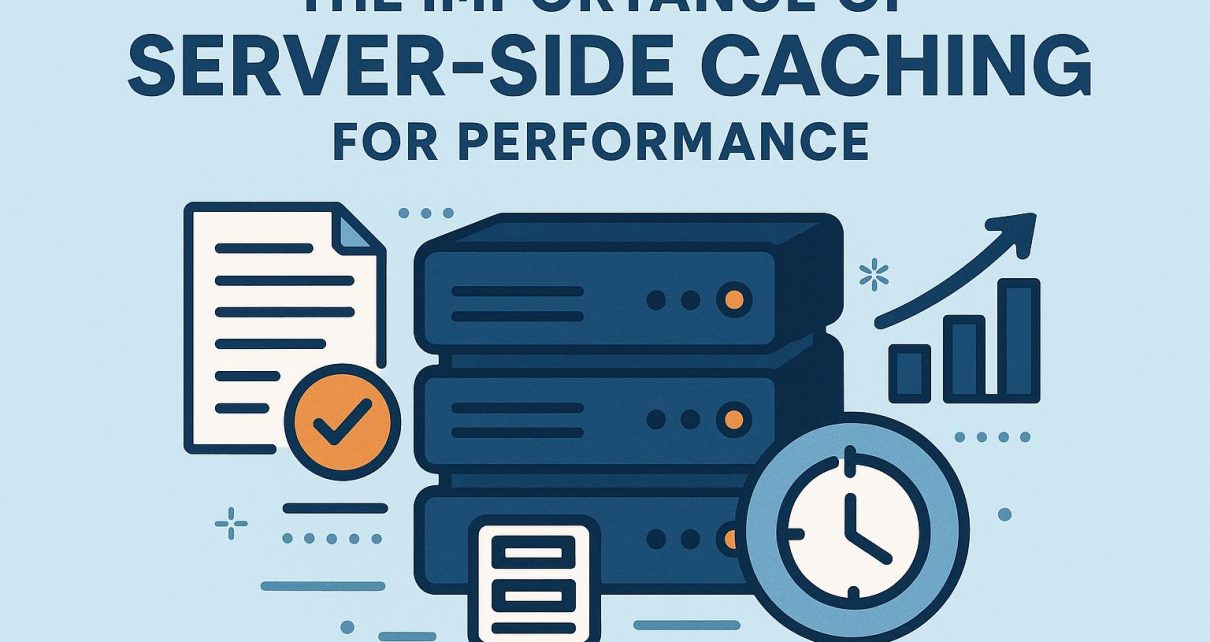 The importance of server-side caching for performance.
