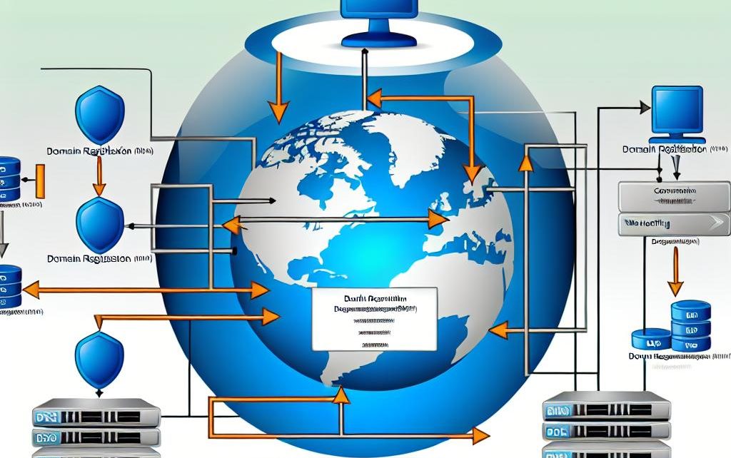The role of DNS in hosting and domain management.