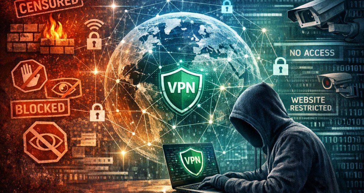 The role of VPNs in circumventing censorship.