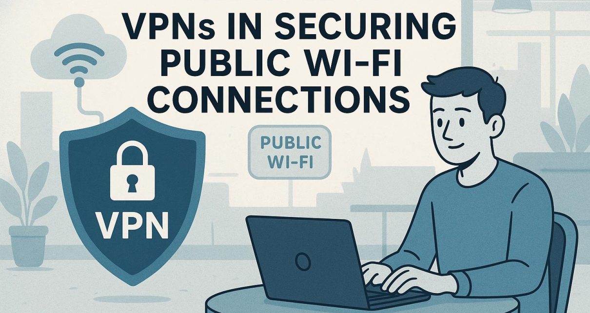 The role of VPNs in securing public Wi-Fi connections.